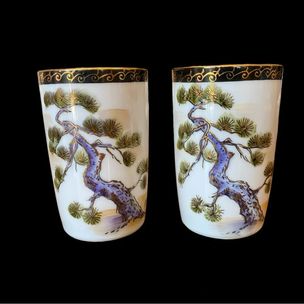 Vintage Imperial Ware Japanese Sake Tea